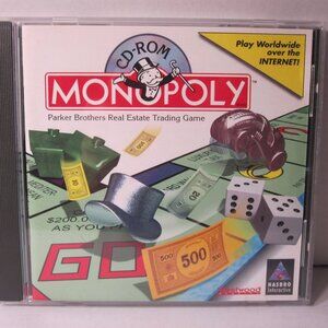 MAC / Macintosh CD-ROM Video Game: 1997 Monopoly - MAC ed.